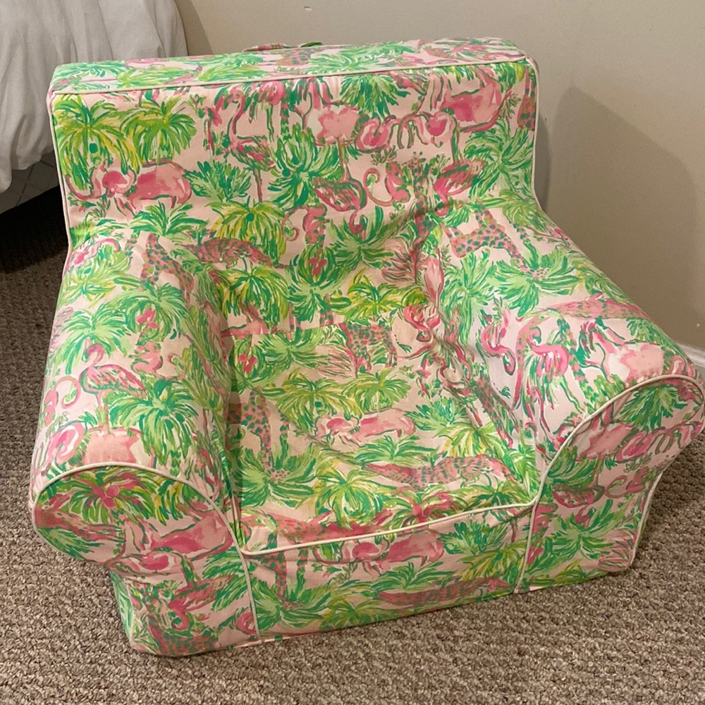 Pottery barn Lilly Pulitzer SLIPCOVER ONLY